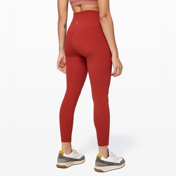 Lululemon | Align High-Rise with Pockets - Cayenne sz 4 - Picture 2 of 9